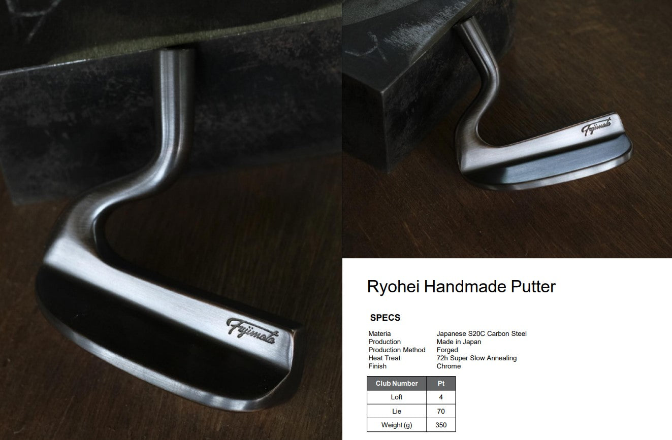 Fujimoto Ryohei Handmade Forged Putter (Custom Built) – Aspen Golf
