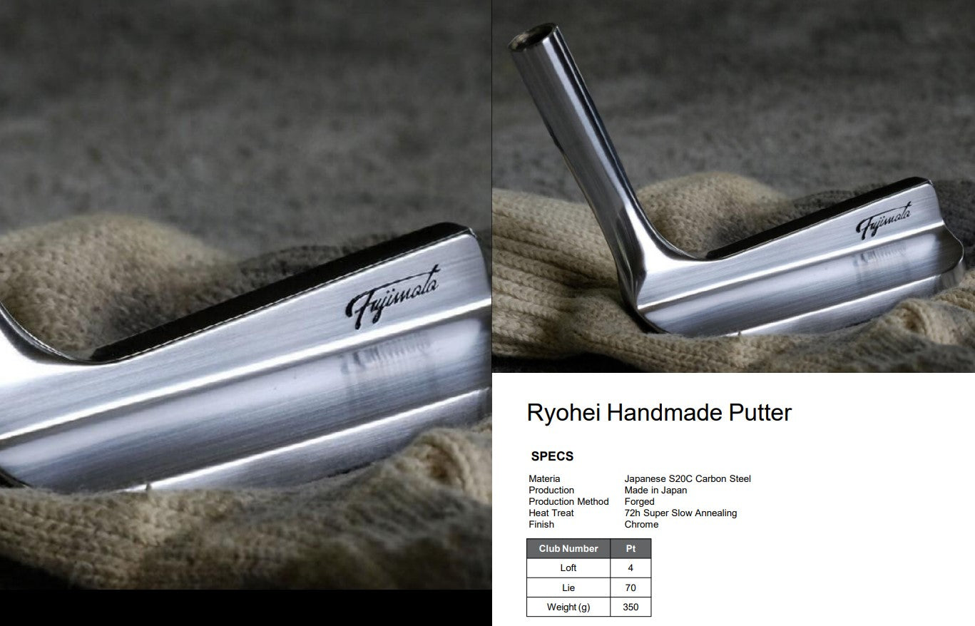 Fujimoto Ryohei Handmade Forged Putter (Custom Built) – Aspen Golf