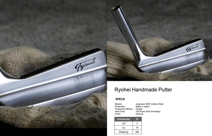 Forged Putter Fujimoto Ryohei Handmade Forged Putter (Custom Built) – Aspen Golf Direct