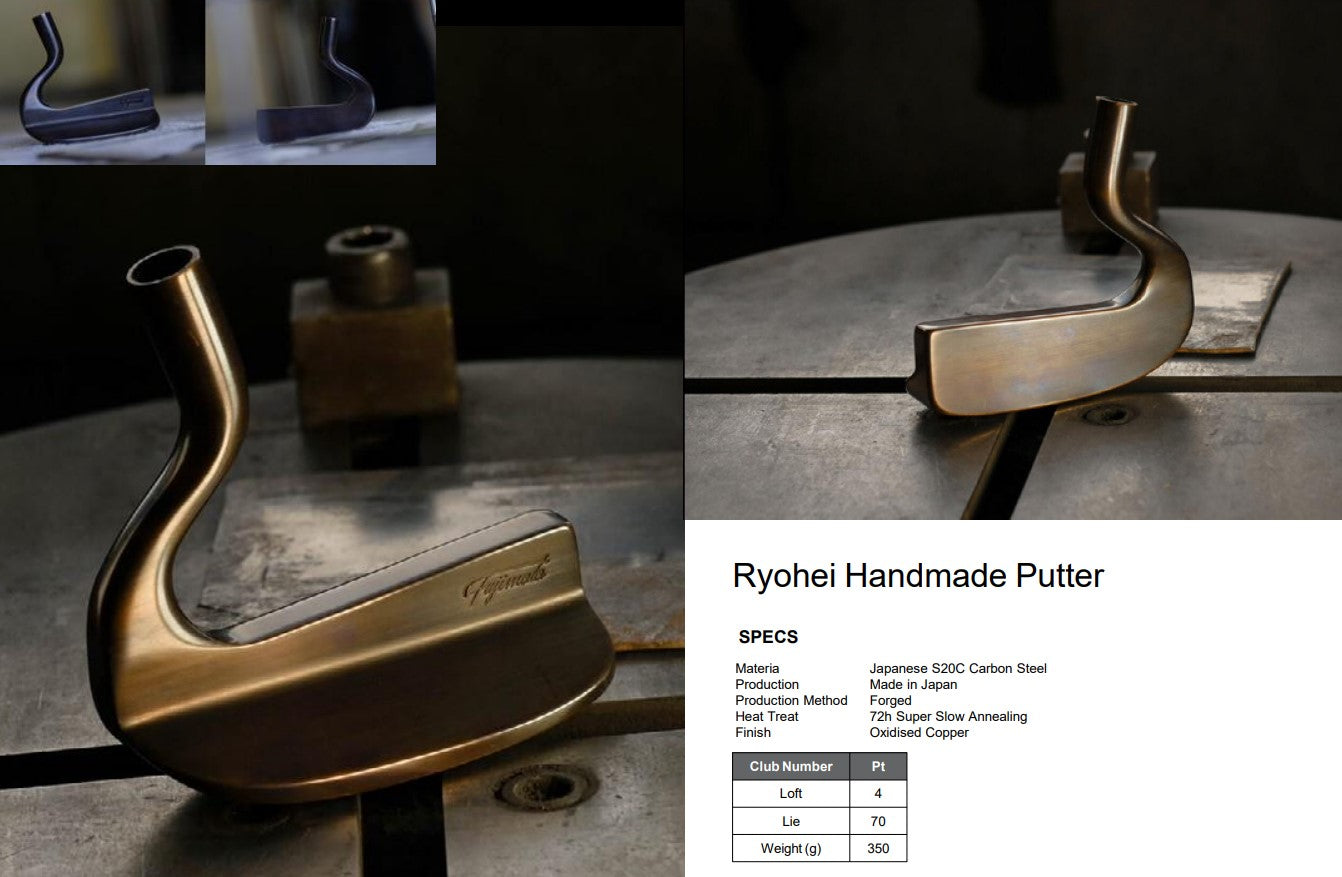 Fujimoto Ryohei Handmade Forged Putter (Custom Built) – Aspen Golf